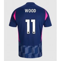 Maglia Calcio Nottingham Forest Chris Wood #11 Seconda Divisa 2024-25 Manica Corta